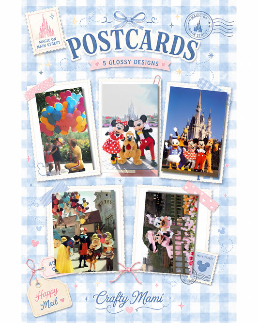 Magic on Main Street Postcards