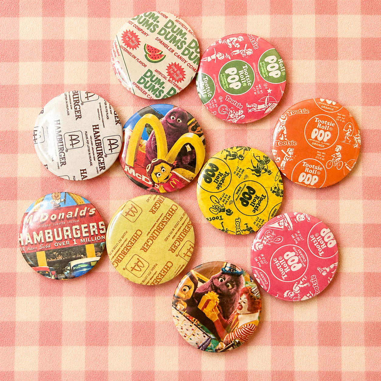 Mystery button Pack