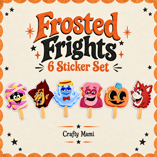 Frosted Frights Stickers